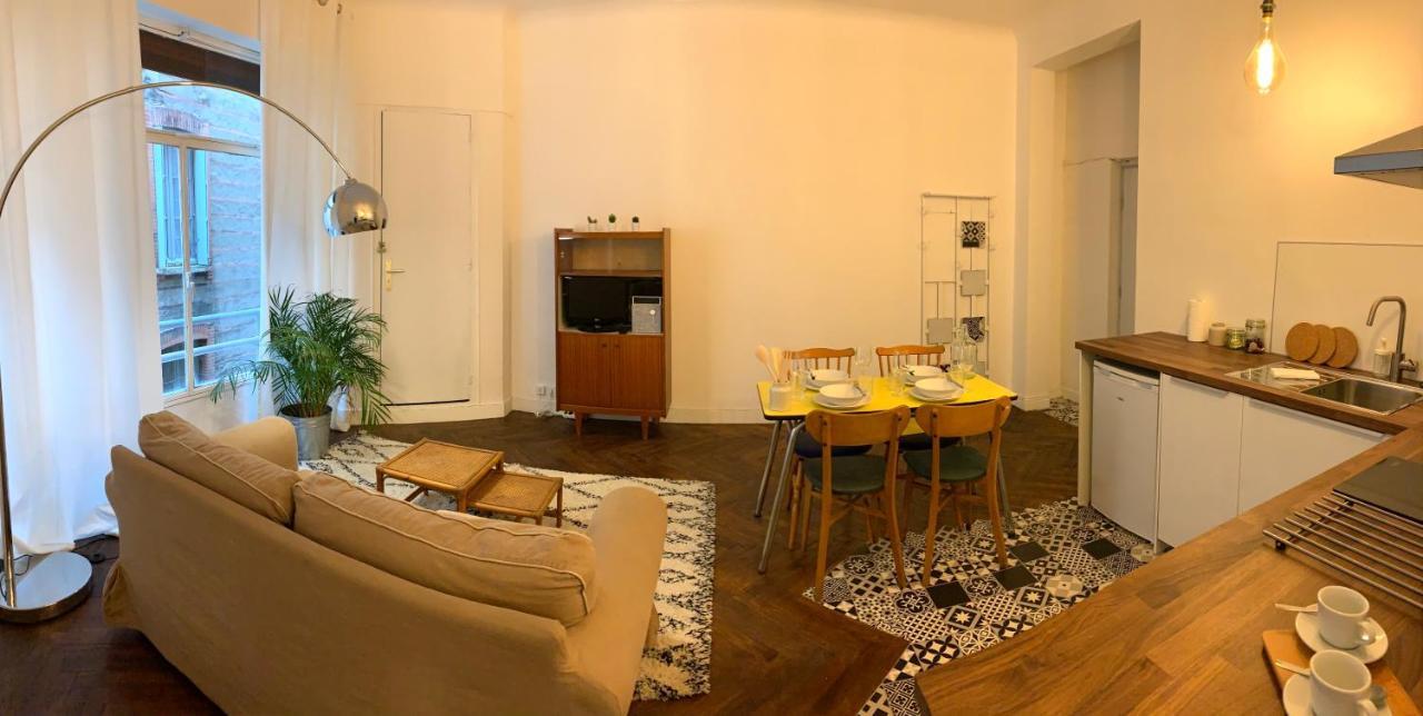 Appartements avec chambre séparée - Toulouse hypercentre Esterno foto